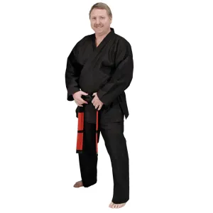 20% OFF Medium Weight Karate Uniform - Black