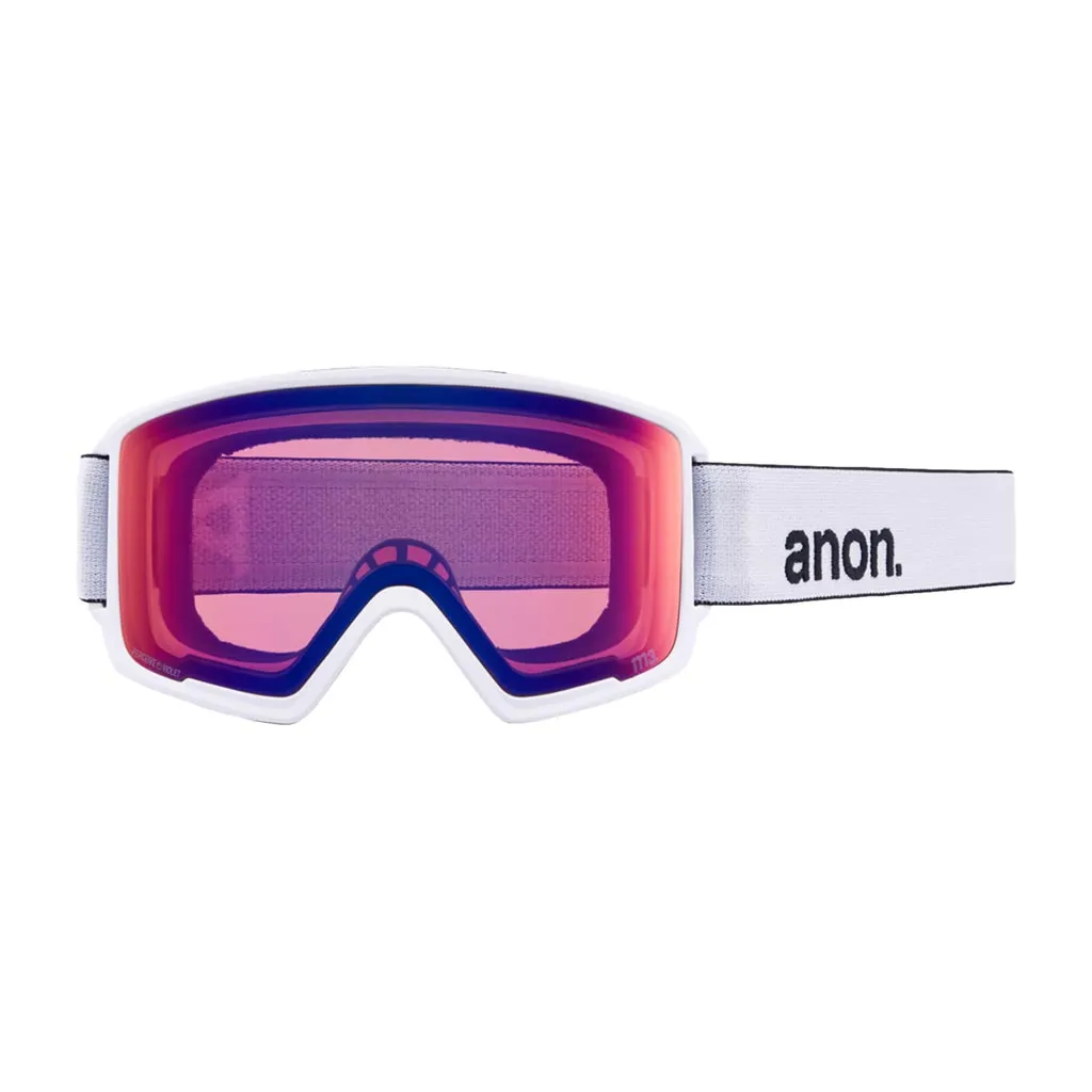 Anon M3 Low Bridge Goggle   Extra Lens - White/Sun Onyx