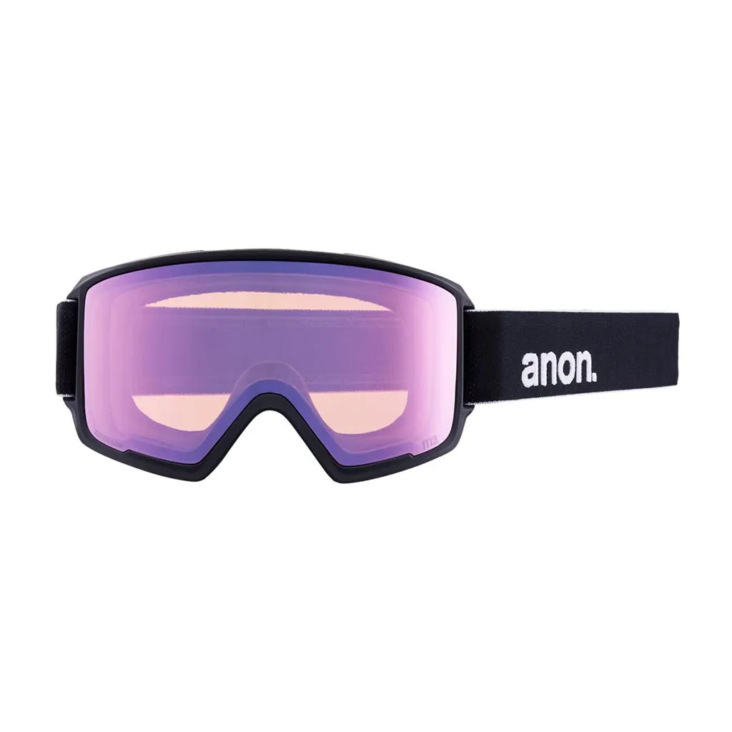 Anon M3 MFI Low Bridge Goggle - Black/Variable Blue