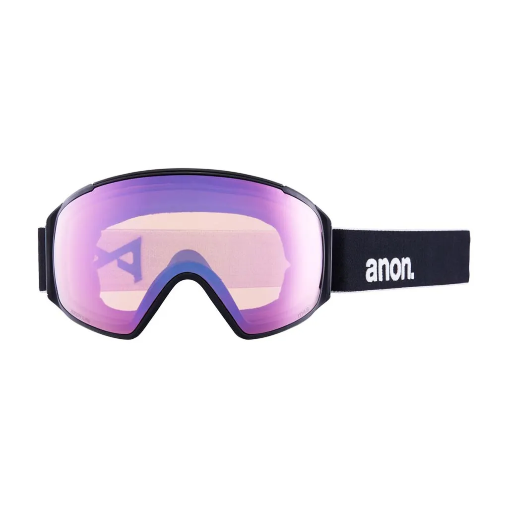 Anon M4s Low Bridge Toric Goggle - Black/Variable Blue