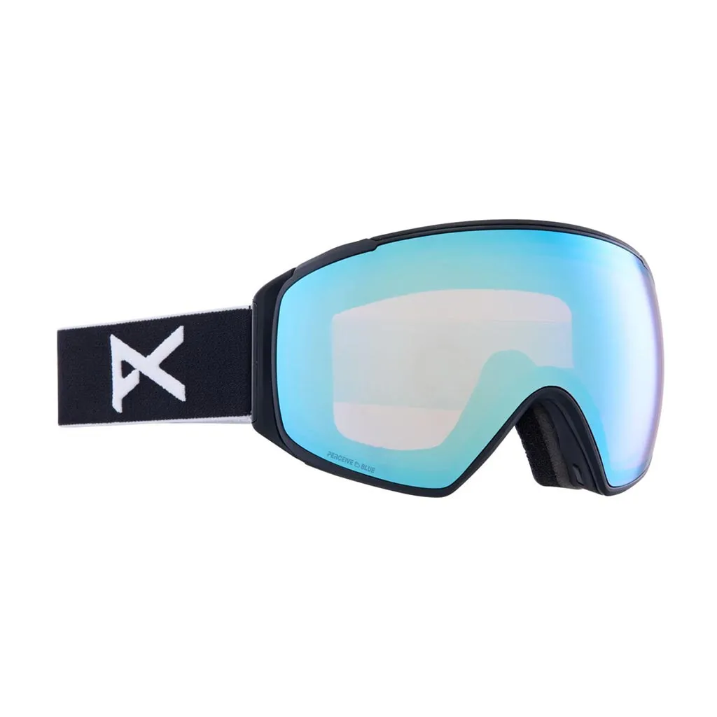 Anon M4s Low Bridge Toric Goggle - Black/Variable Blue