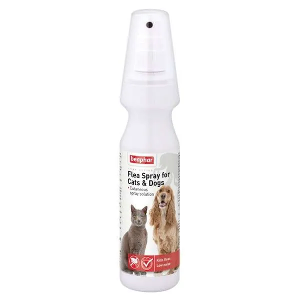 Beaphar Flea Spray For Cats & Dogs 150ml