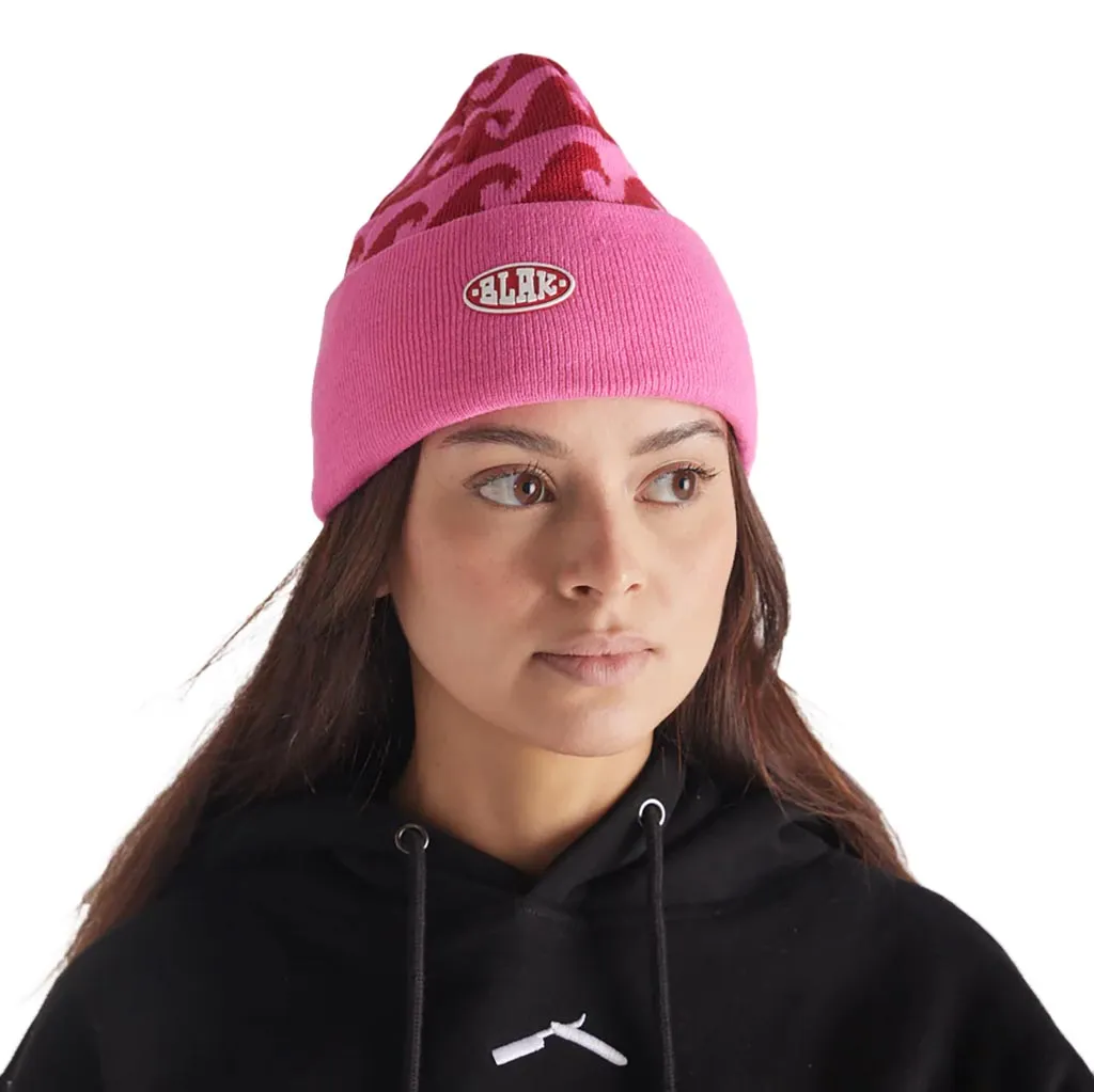 Blak Motion Beanie - Pink/Red