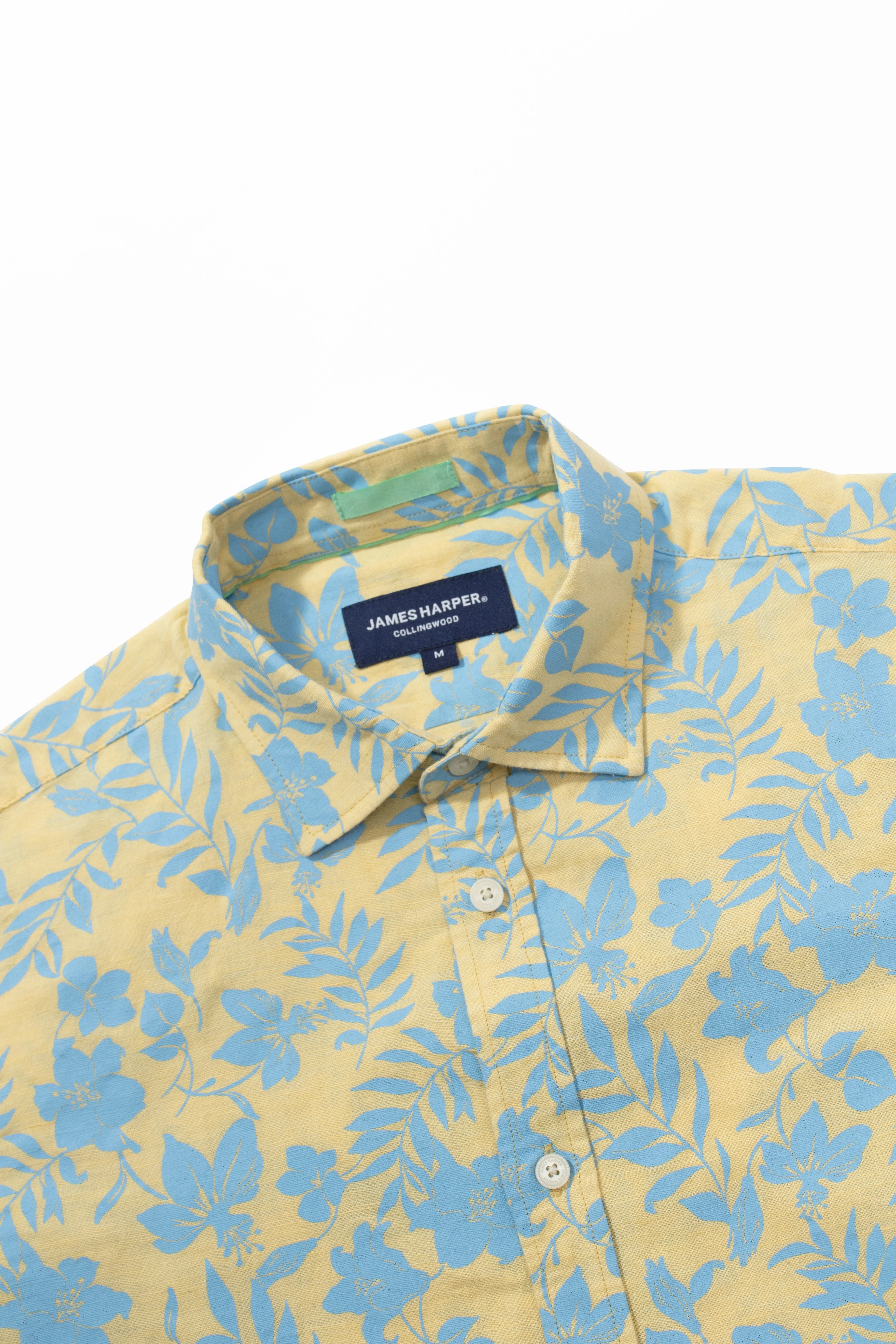 Butter Floral Cotton Linen Shirt