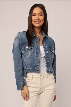 Dear John Emmy Denim Crop Jacket