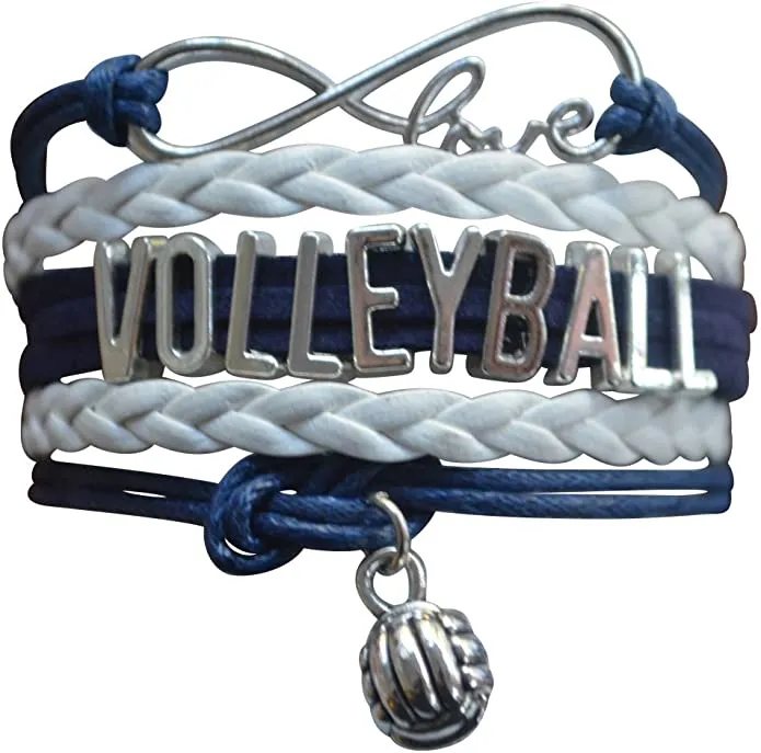 Girls Volleyball Bracelet-15 Team Colors