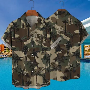 Hawaiian Beach 3D Graphic Print Shirt