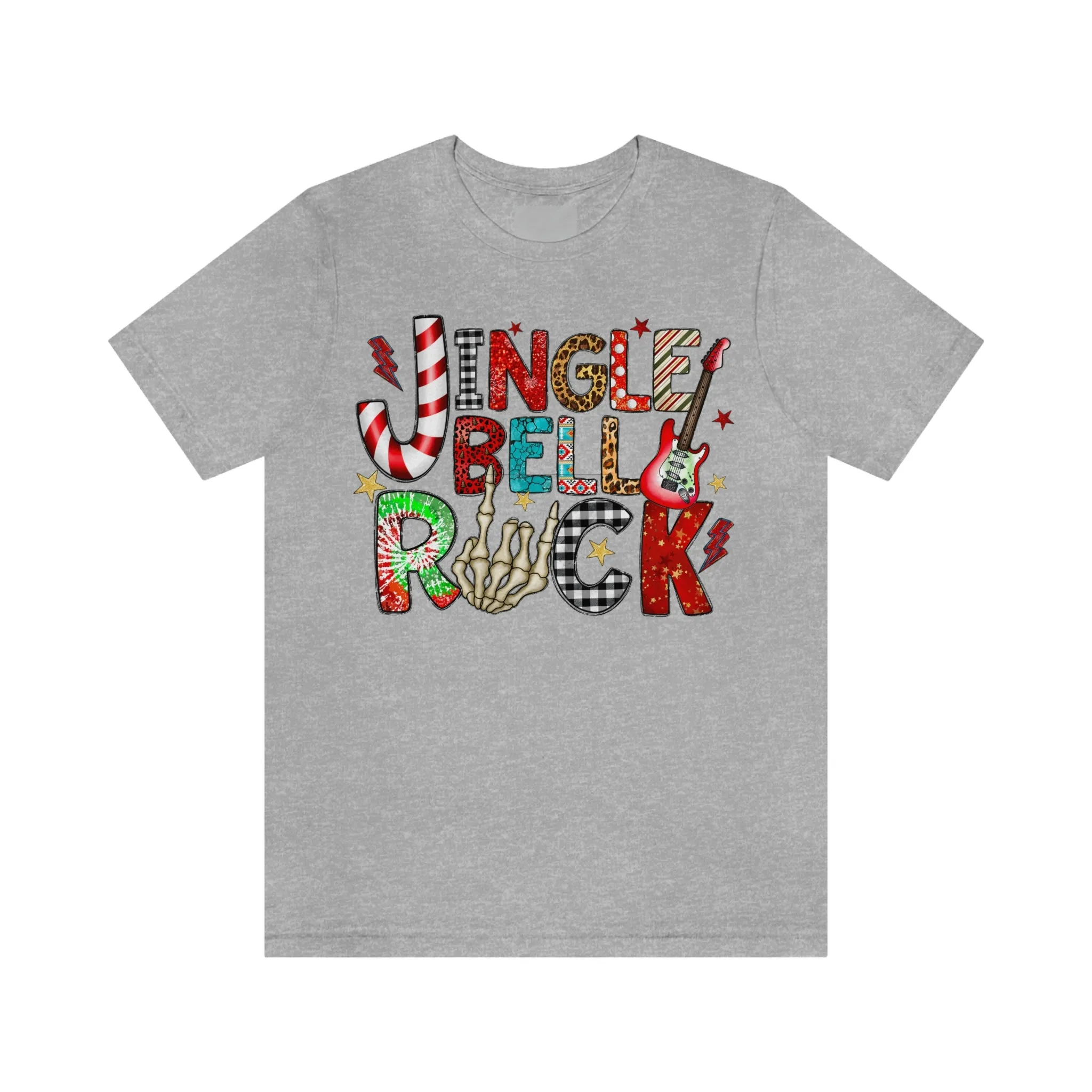 Jingle Bell Rock Women's Christmas Shirt Jersey Short Sleeve Tee