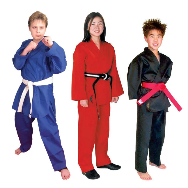 Karate Uniforms- Light Weight Poly/Cotton