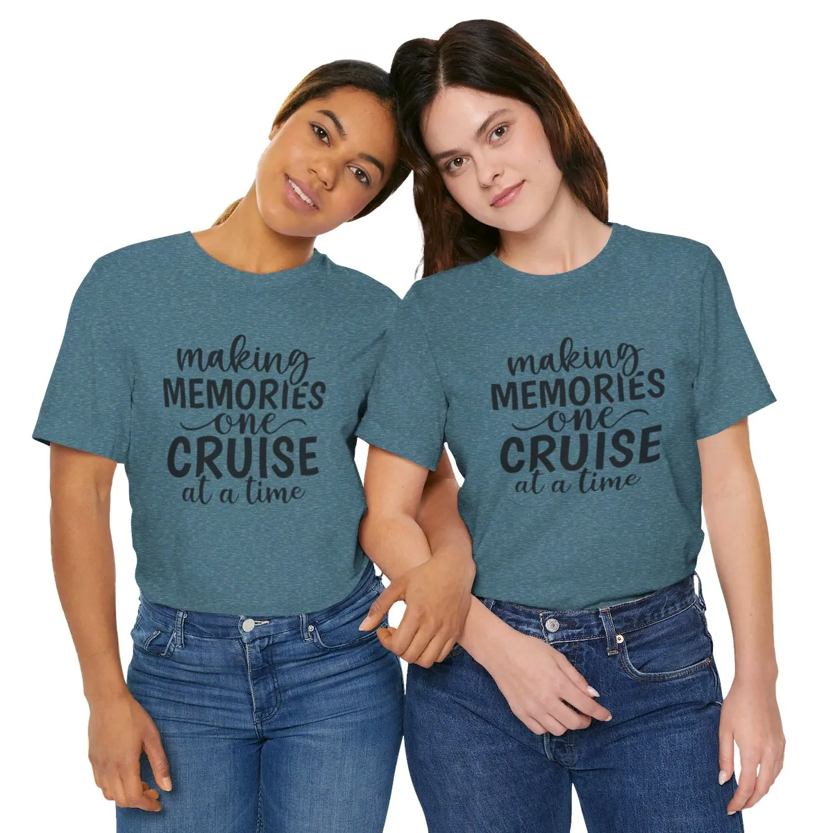 Making Memories One Cruise at a Time Unisex Jersey Short Sleeve Tee/Unisex Heavy Blend™ Hooded Sweatshirt