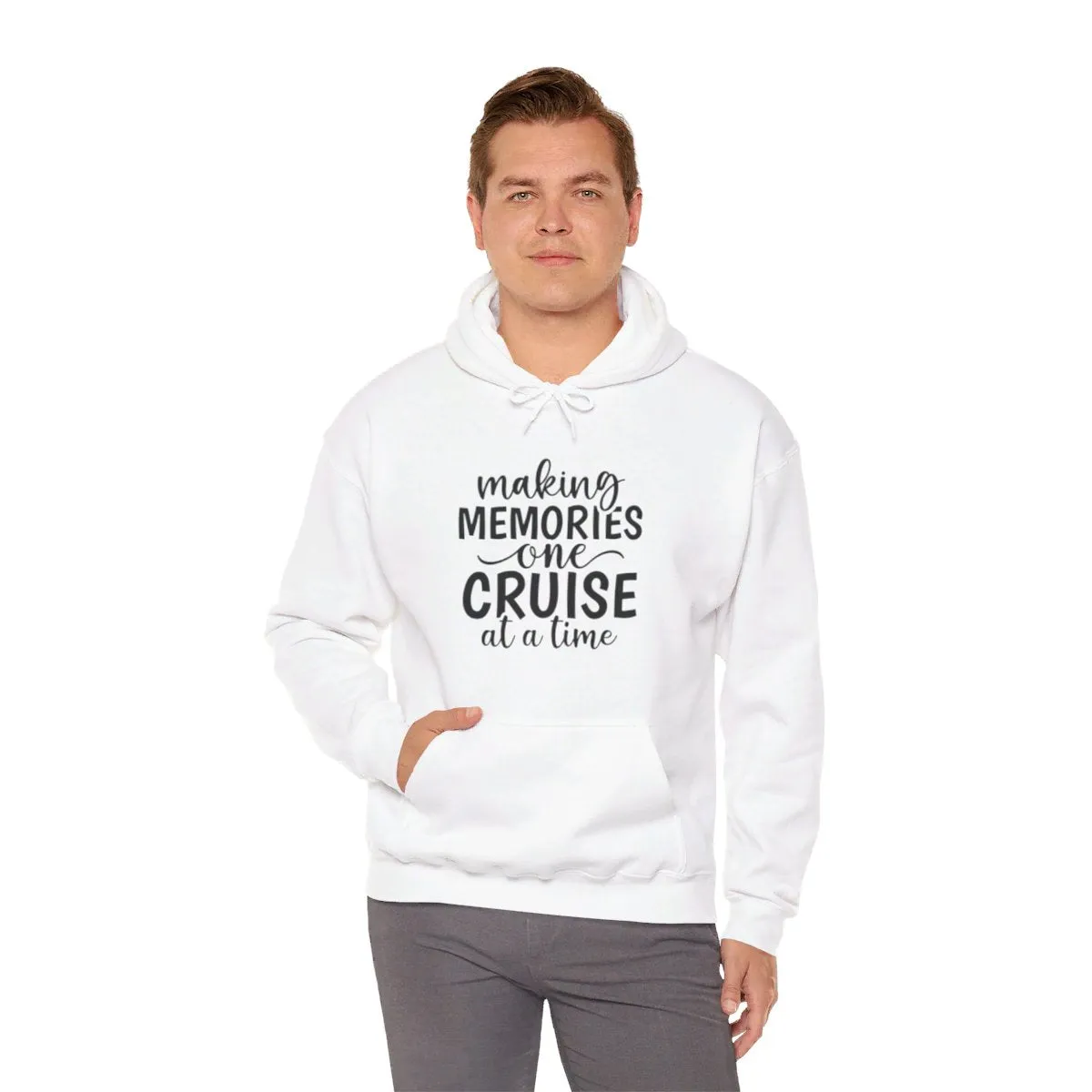 Making Memories One Cruise at a Time Unisex Jersey Short Sleeve Tee/Unisex Heavy Blend™ Hooded Sweatshirt