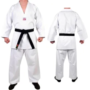 MAR-003 | White V-Neck Karate Uniform Gi (8oz Fabric)