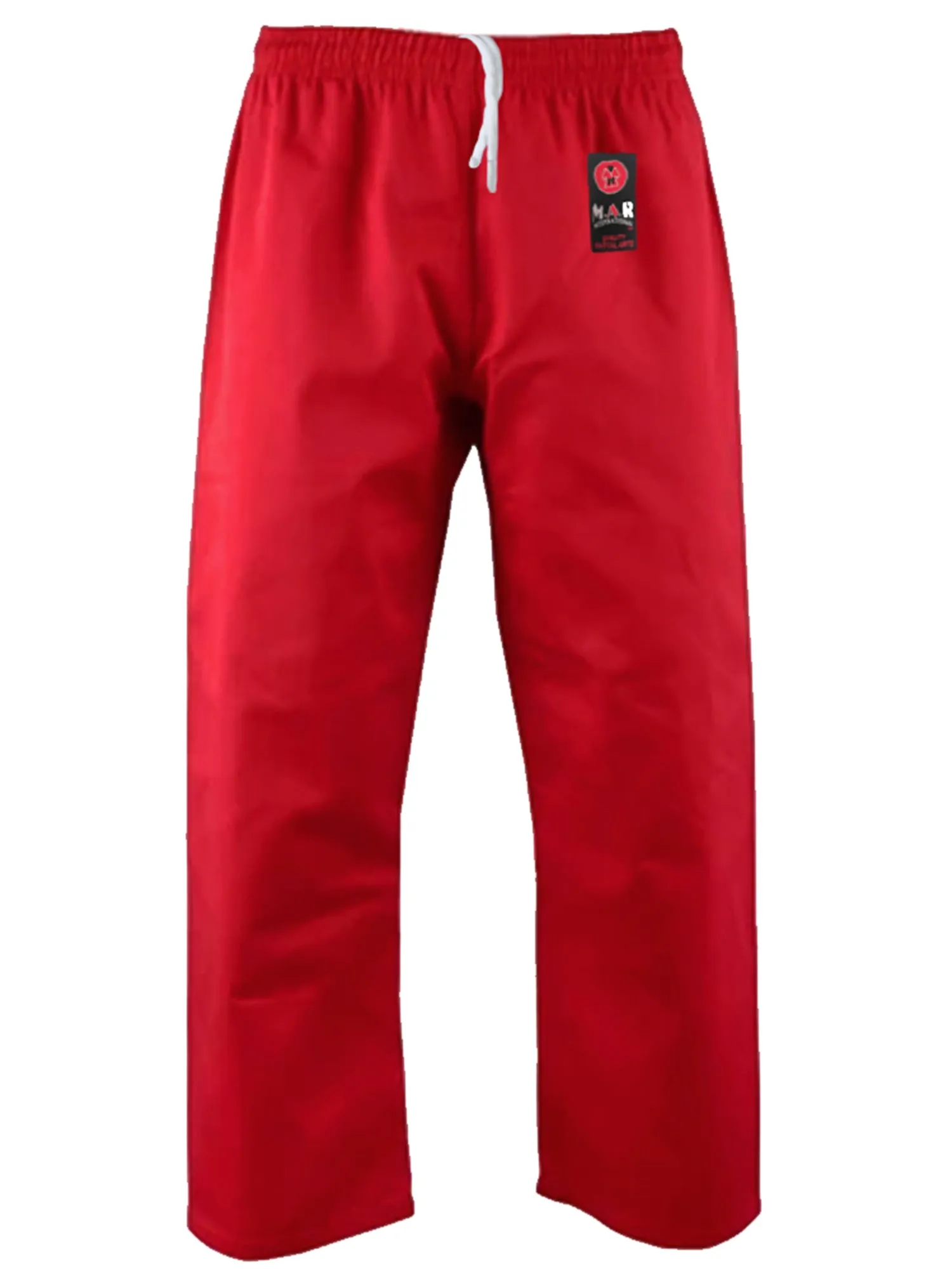 MAR-005A | Red Karate Student Uniform Gi (8oz Fabric)   FREE BELT