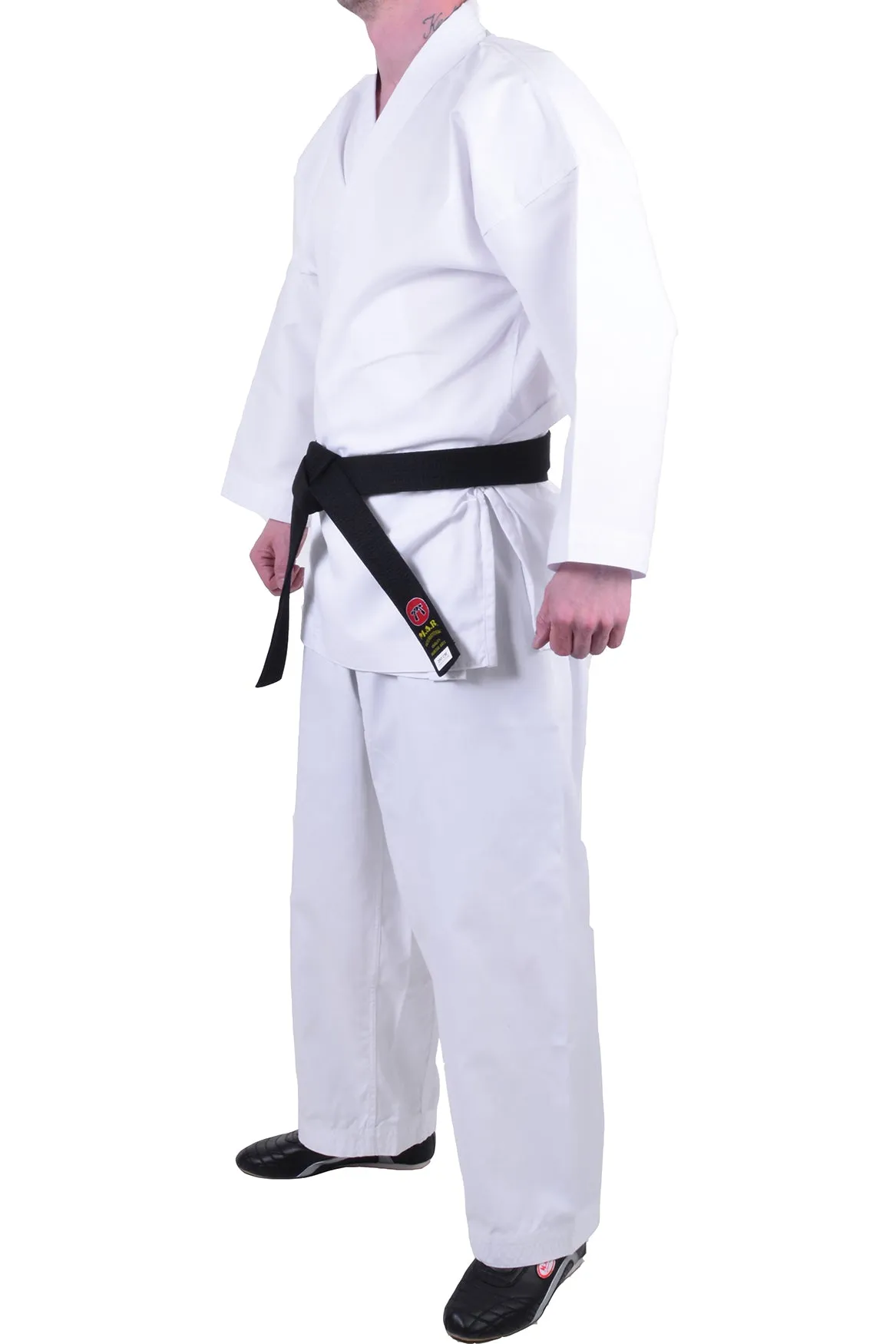 MAR-010A | White Karate Competition Uniform (8oz Fabric)