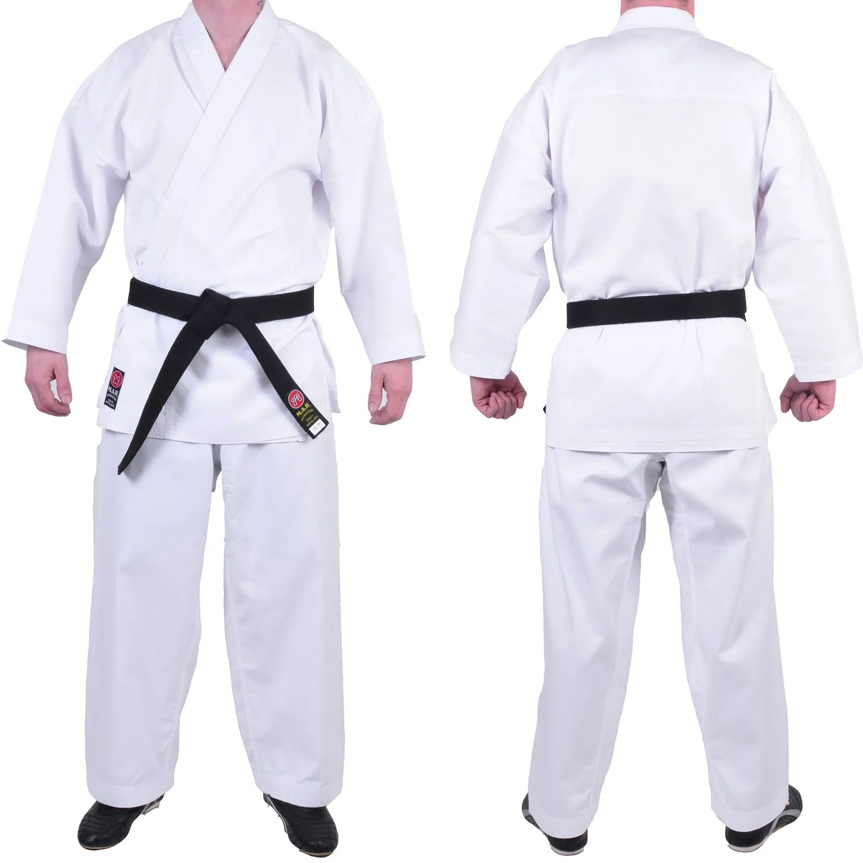 MAR-010A | White Karate Competition Uniform (8oz Fabric)