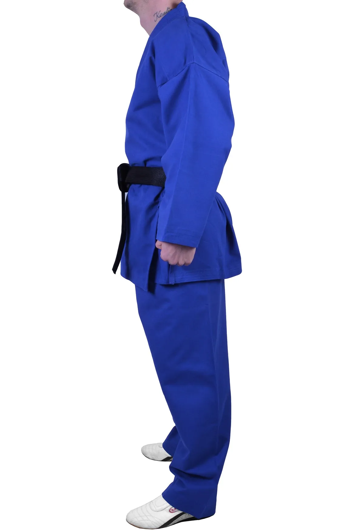 MAR-017 | Blue Karate Tournament Heavyweight Uniform (14oz Canvas Fabric)