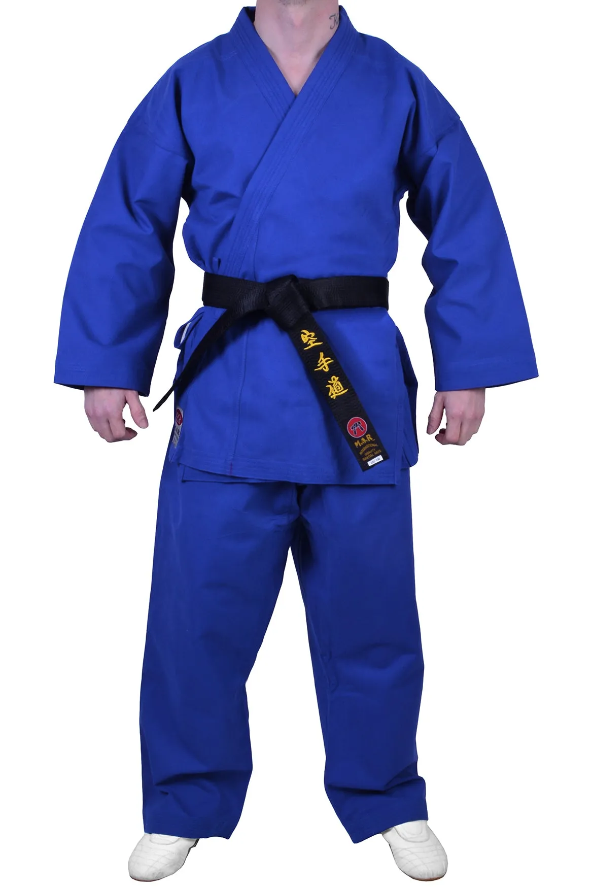 MAR-017 | Blue Karate Tournament Heavyweight Uniform (14oz Canvas Fabric)