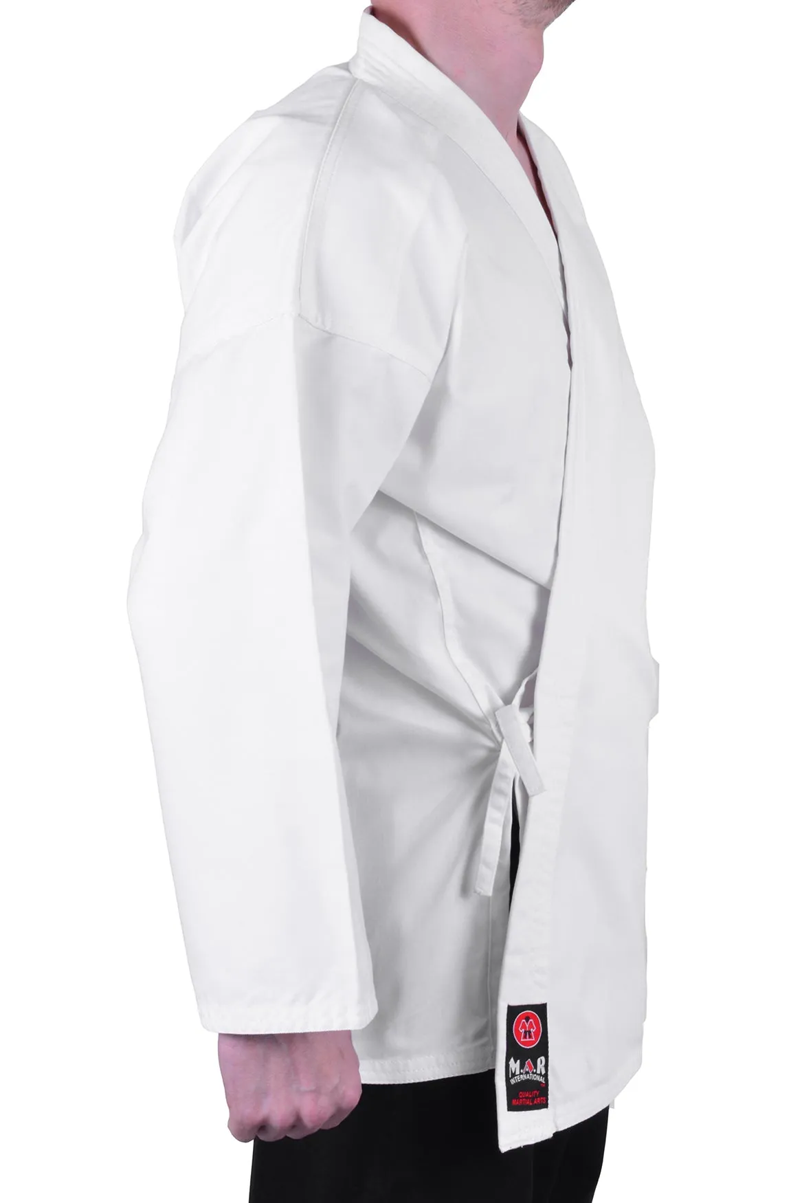 MAR-019A | Traditional White Karate Jacket