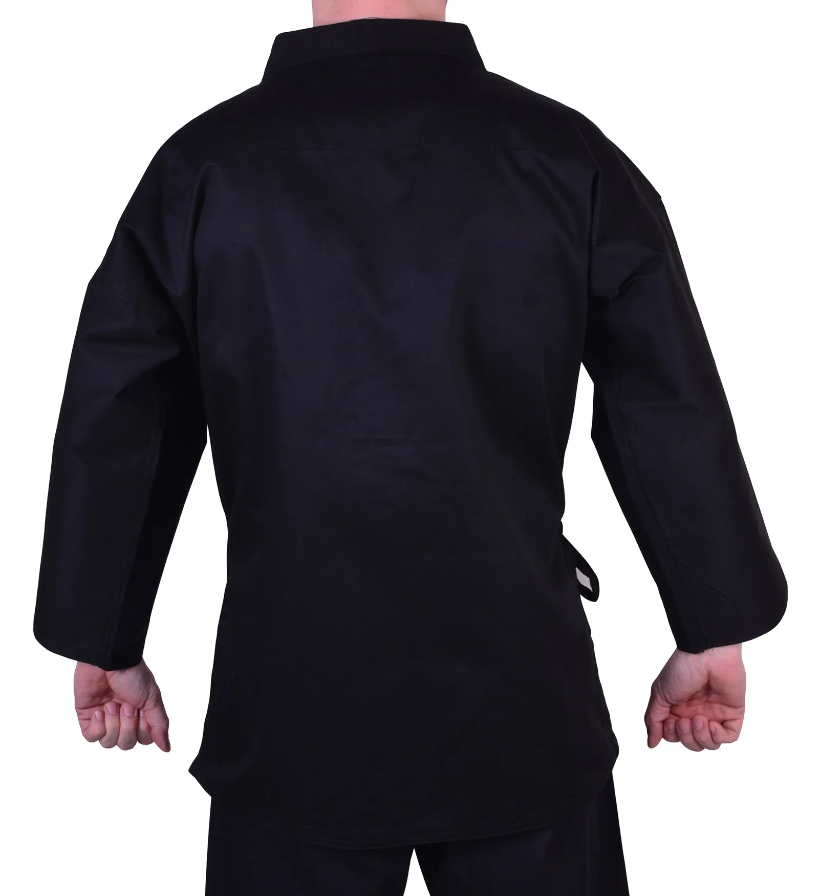 MAR-019B | Traditional Black Karate Jacket