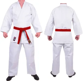 MAR-023 | White Lightweight Judo/Jiu-Jitsu Uniform for Beginner Students   FREE BELT