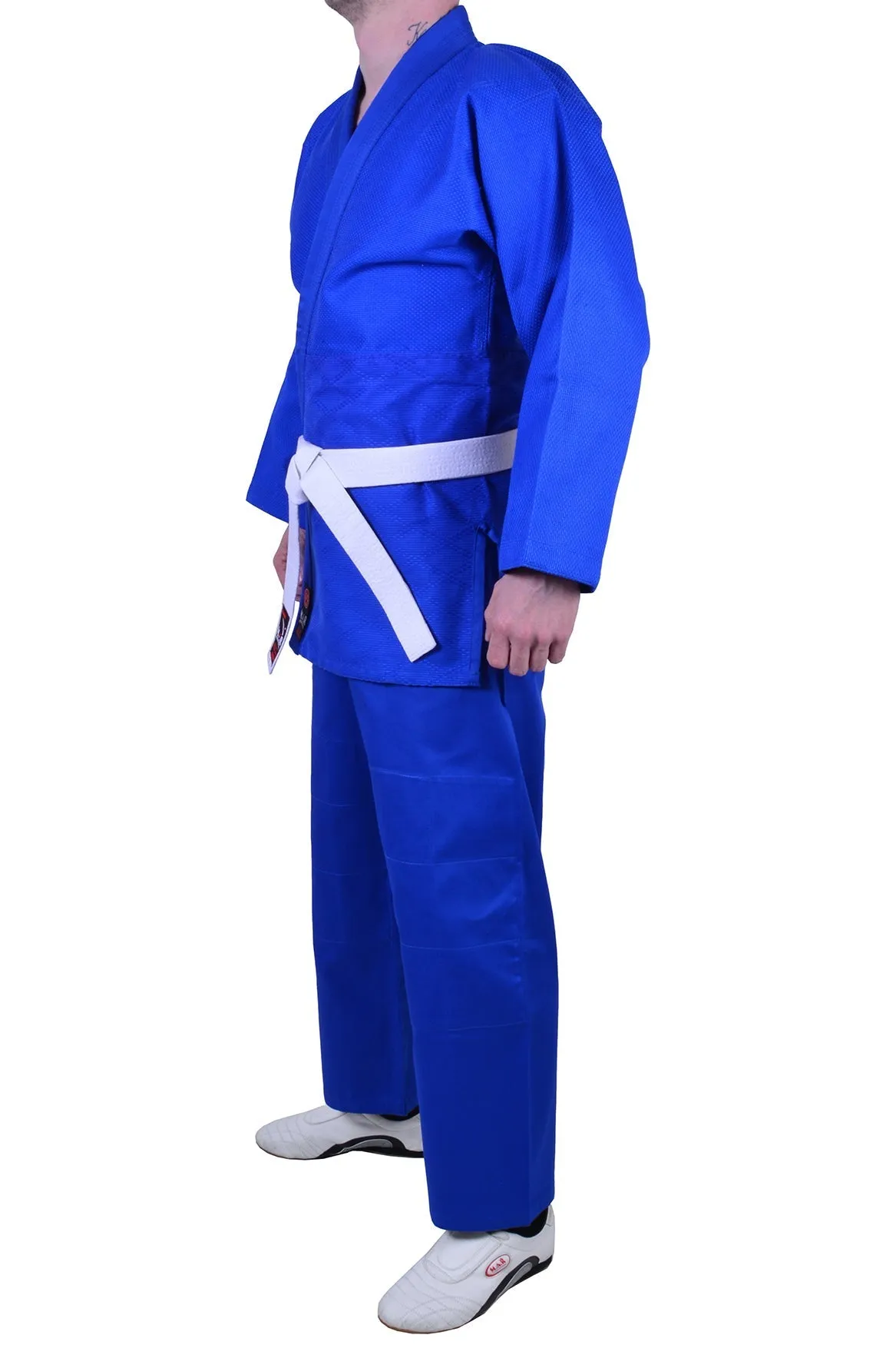 MAR-024A | Lightweight Blue Judo/Jiu-Jitsu Uniform for Beginner Students   FREE BELT