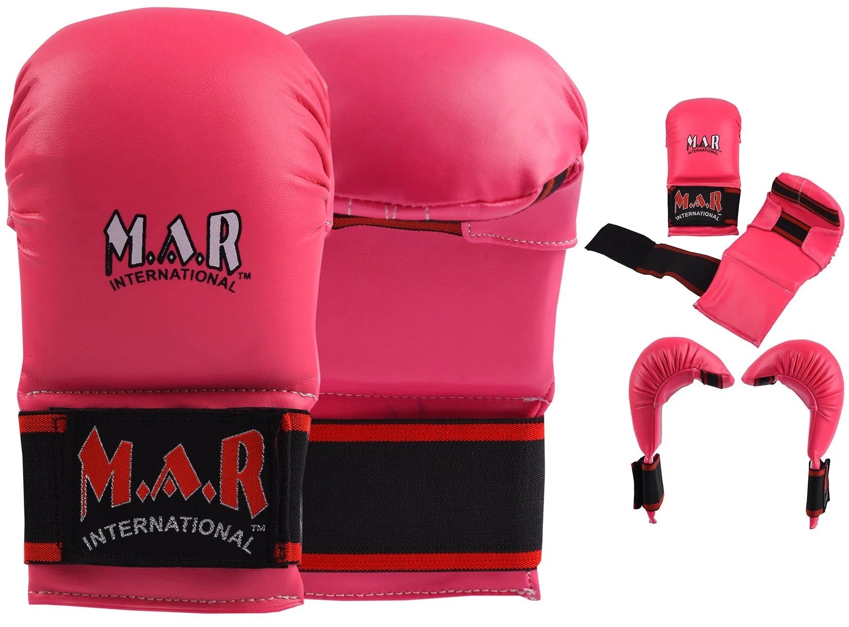 MAR-157 | Pink Karate Gloves for Women