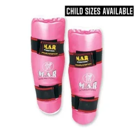 MAR-158 | Pink Multilayered Shin Guards for Women