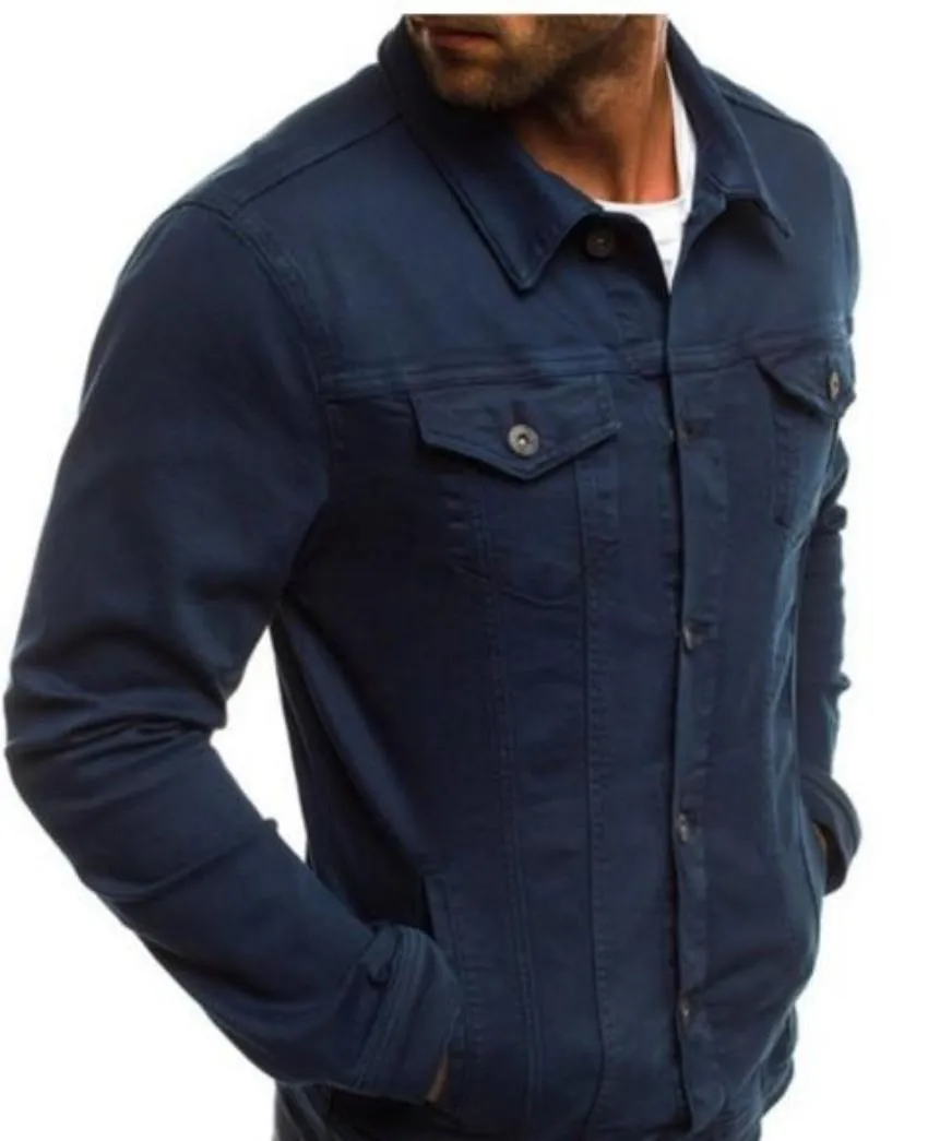 Mens Casual Dual Pocket Jacket