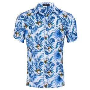 Men's Hawaiian Shirts Casual Short Sleeve Shirts