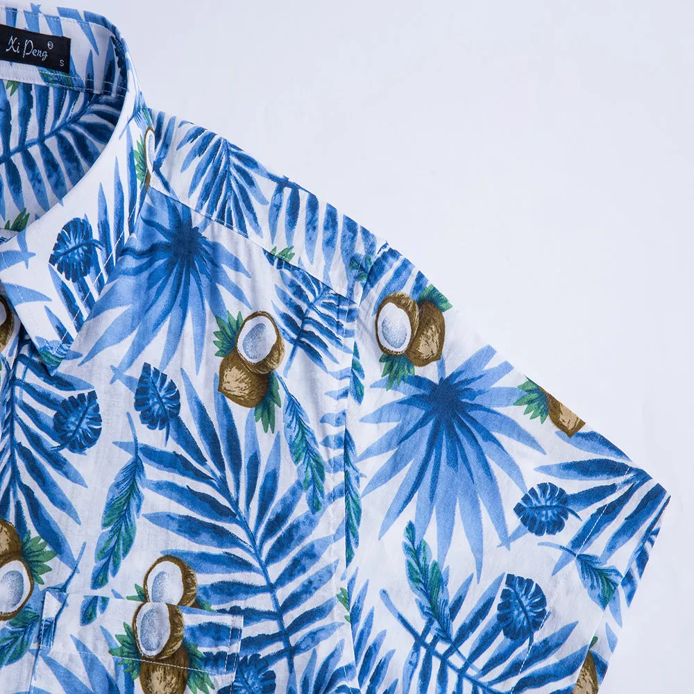 Men's Hawaiian Shirts Casual Short Sleeve Shirts