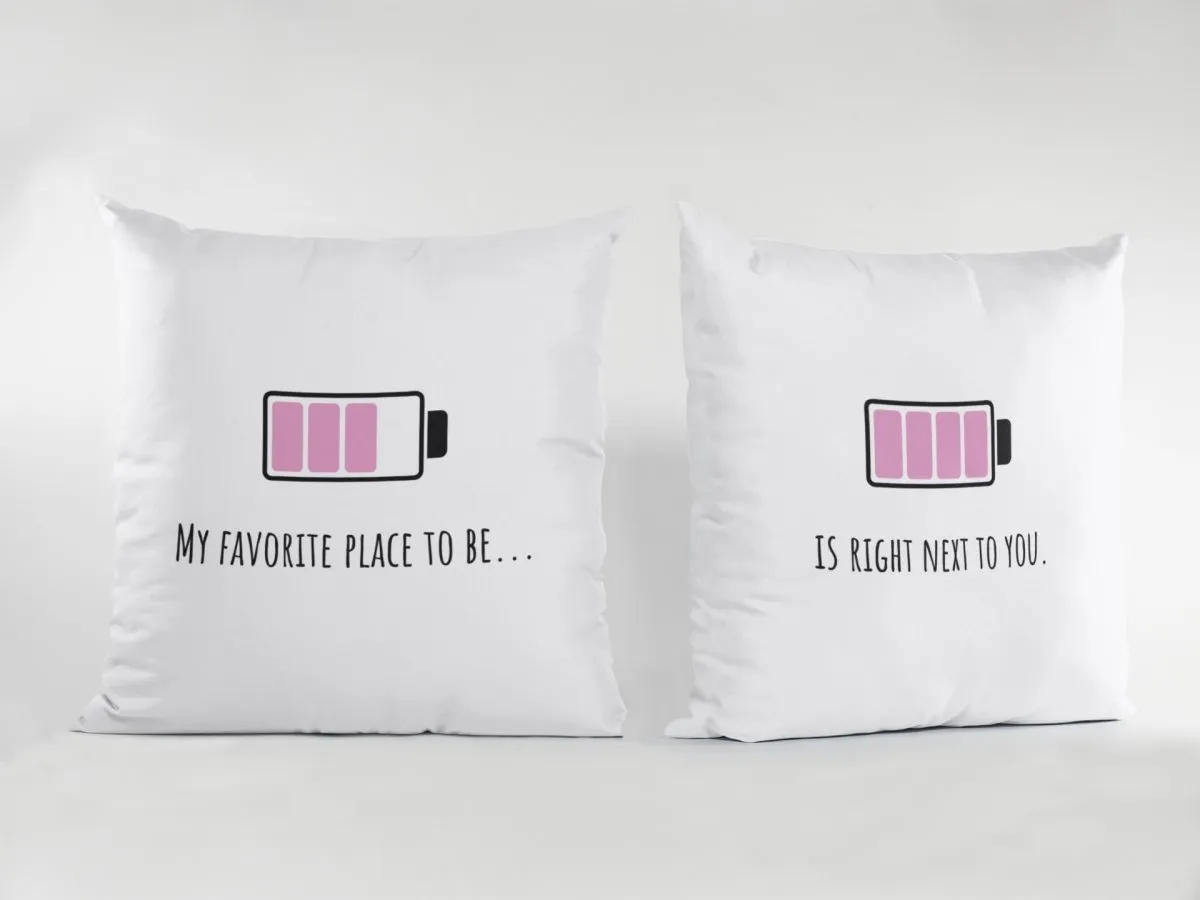 My Favorite Place Matching Pillow Cases