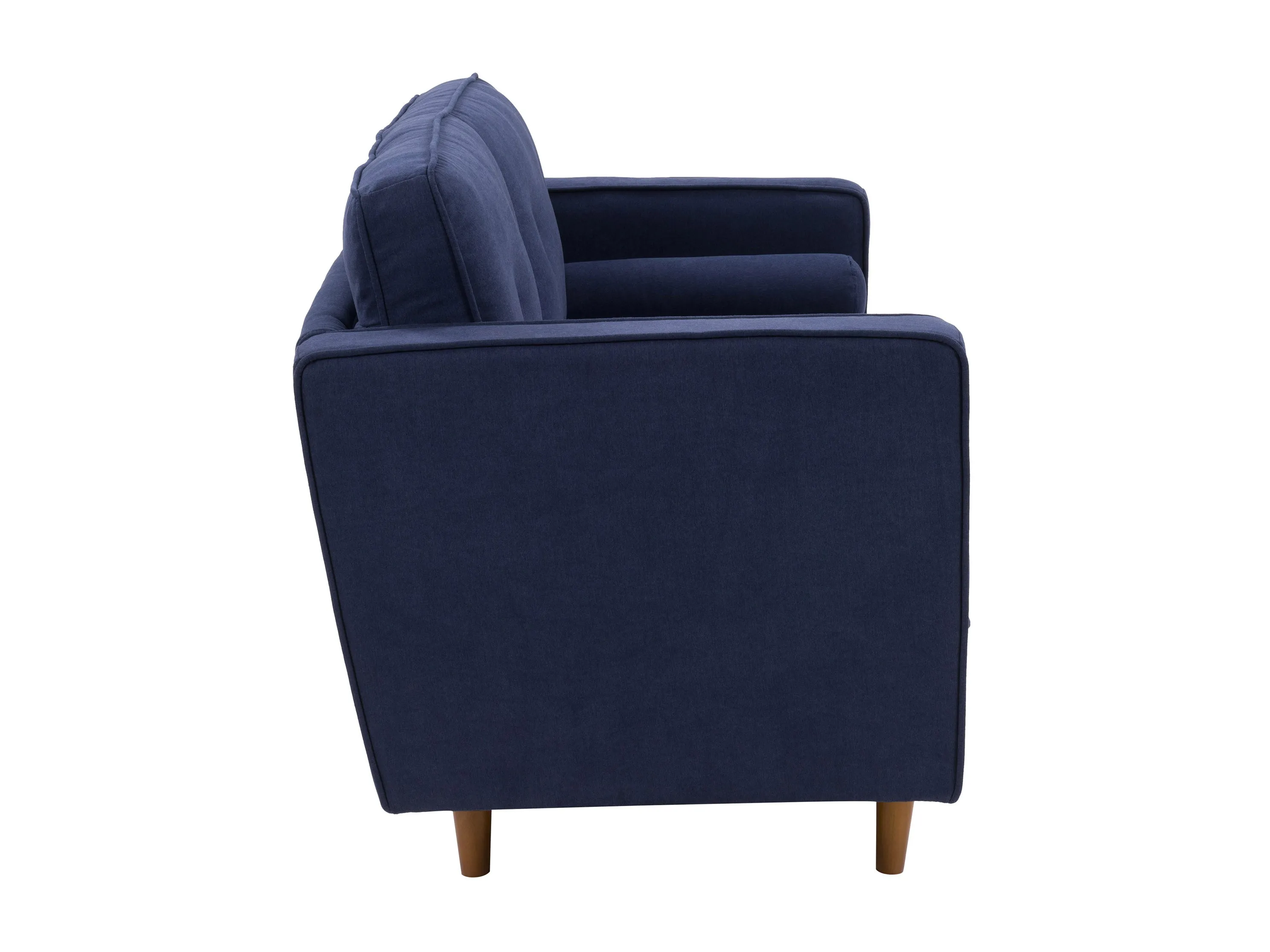 Navy Blue 2 Seater Loveseat Sofa