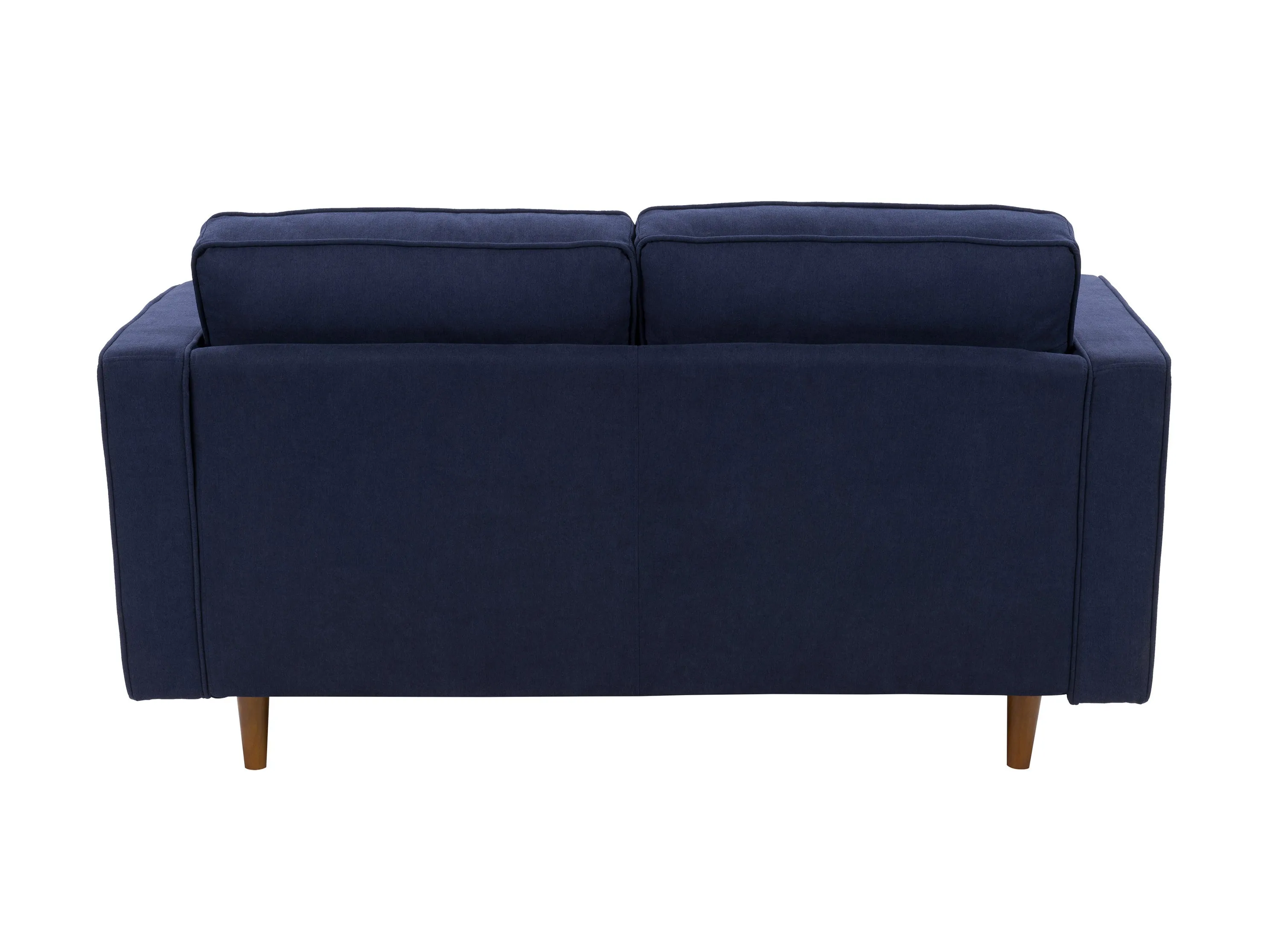 Navy Blue 2 Seater Loveseat Sofa