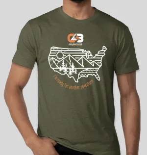 New CBA Ready for An Adventure Shirt Green