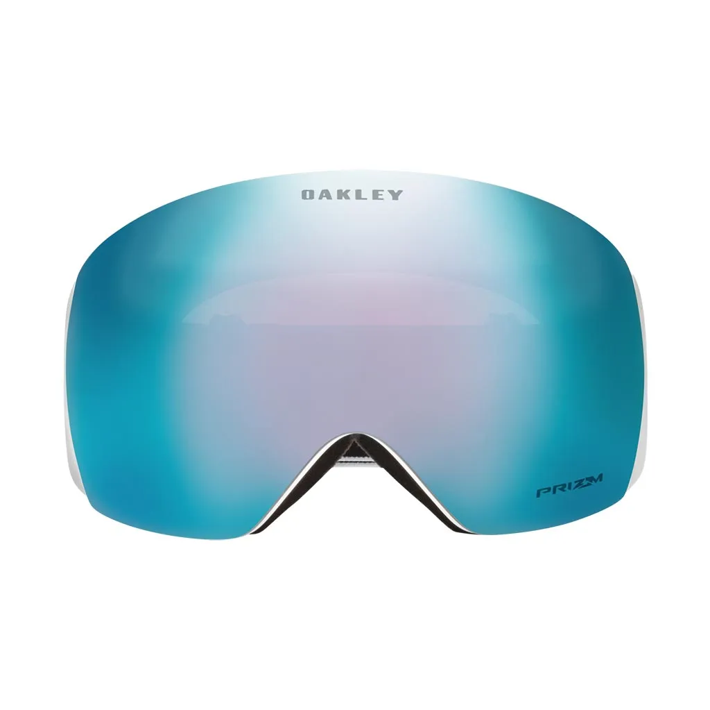 Oakley Flight Deck L Prizm Snow Goggle - Matte White/Sapphire