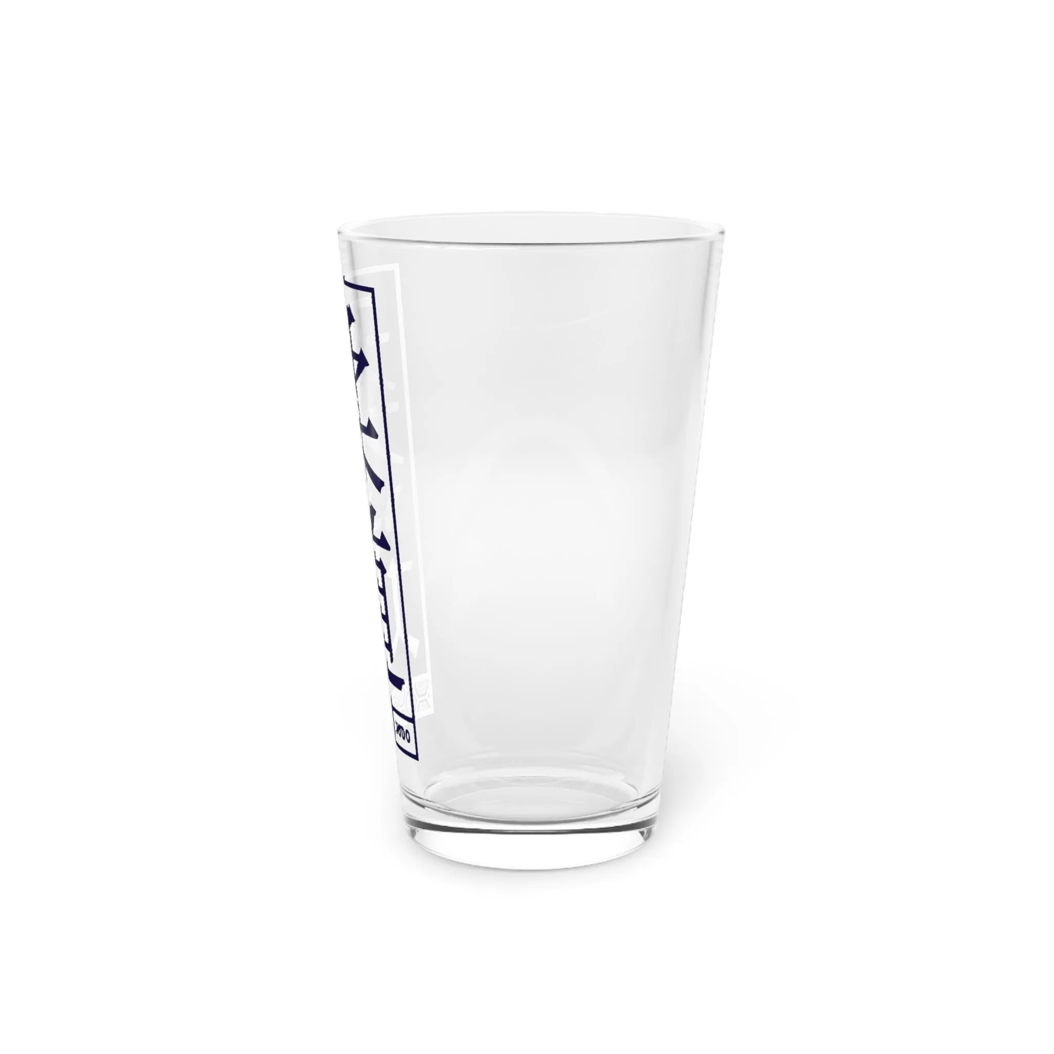 Precision Pours: Judo Excellence Engraved Pint Glass for Discerning Fans, 16oz