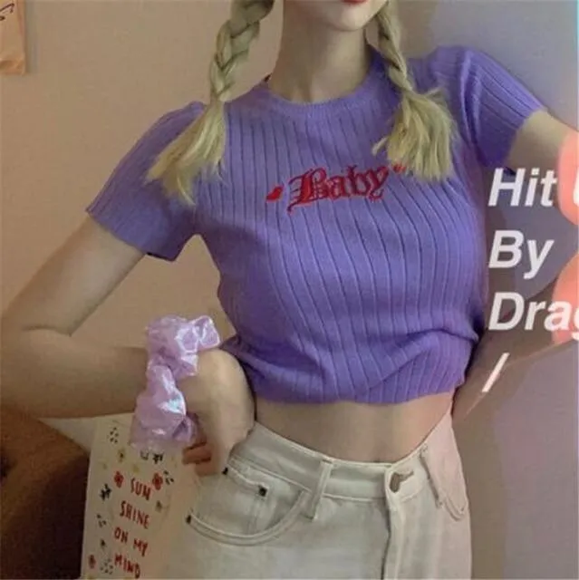 "Baby" Crop Top