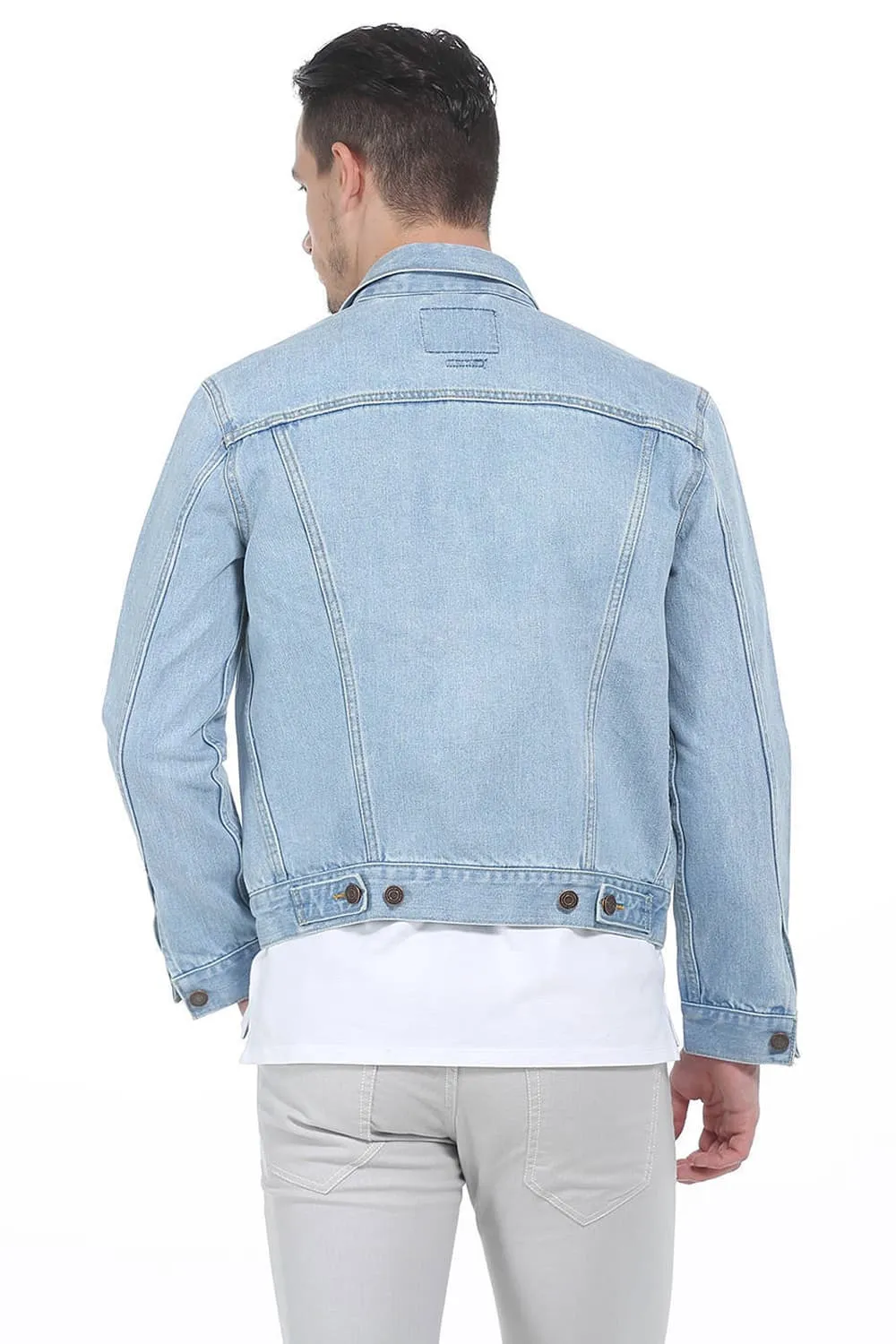 Slim Fit Denim Full Sleeve Jacket