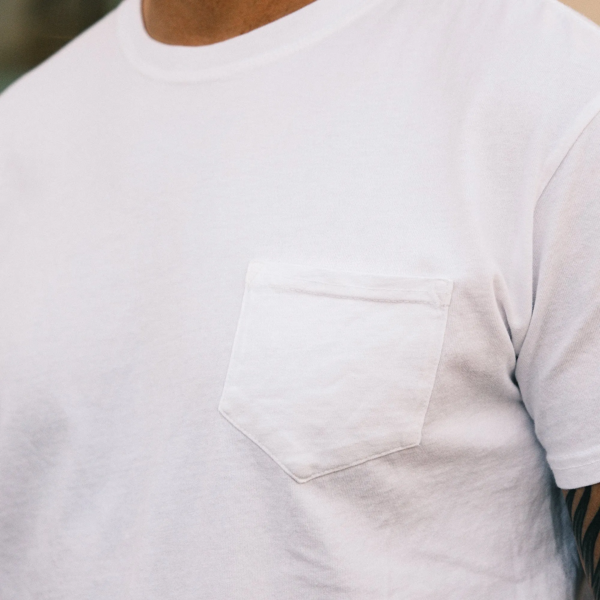 Snake Oil Provisions SOP Pocket Tee White