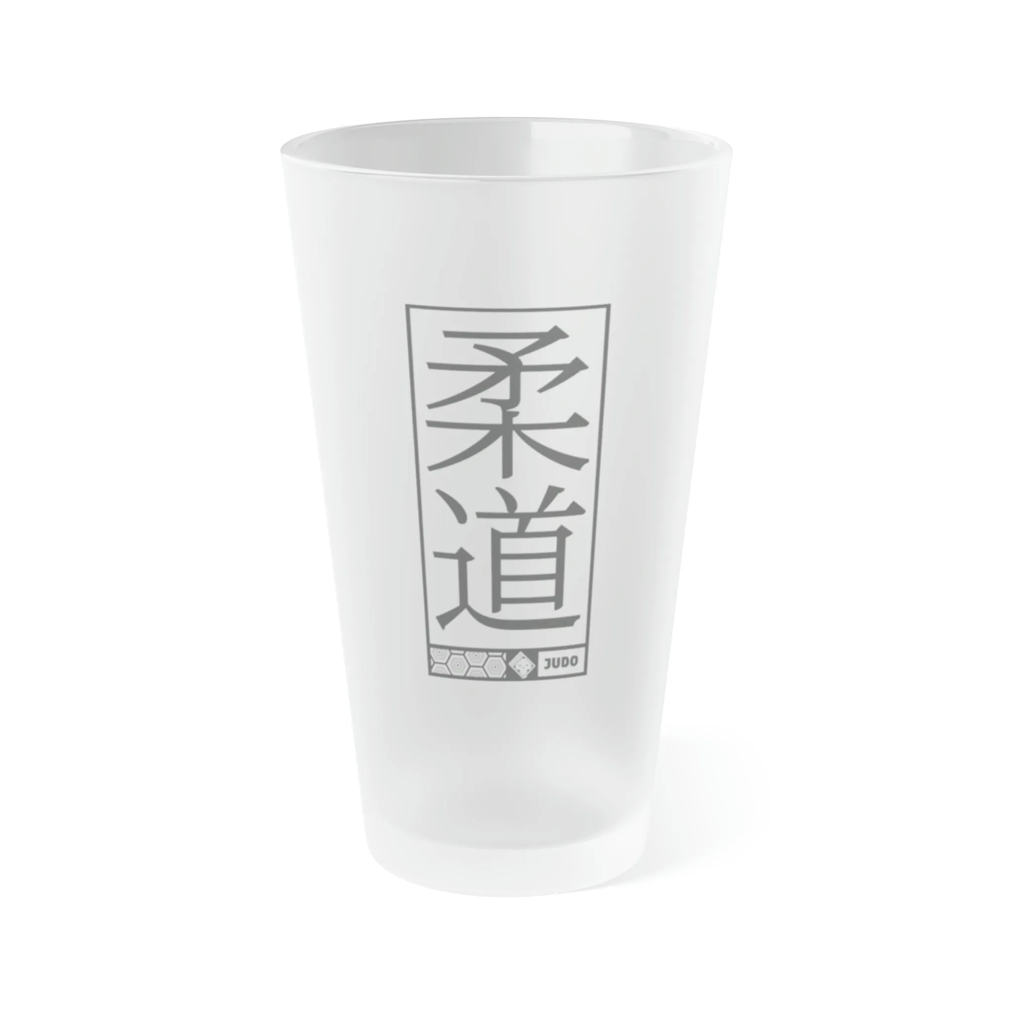 Throw and Toast Redux: Judo-Themed Pint Glass for Martial Arts Aficionados, 16oz