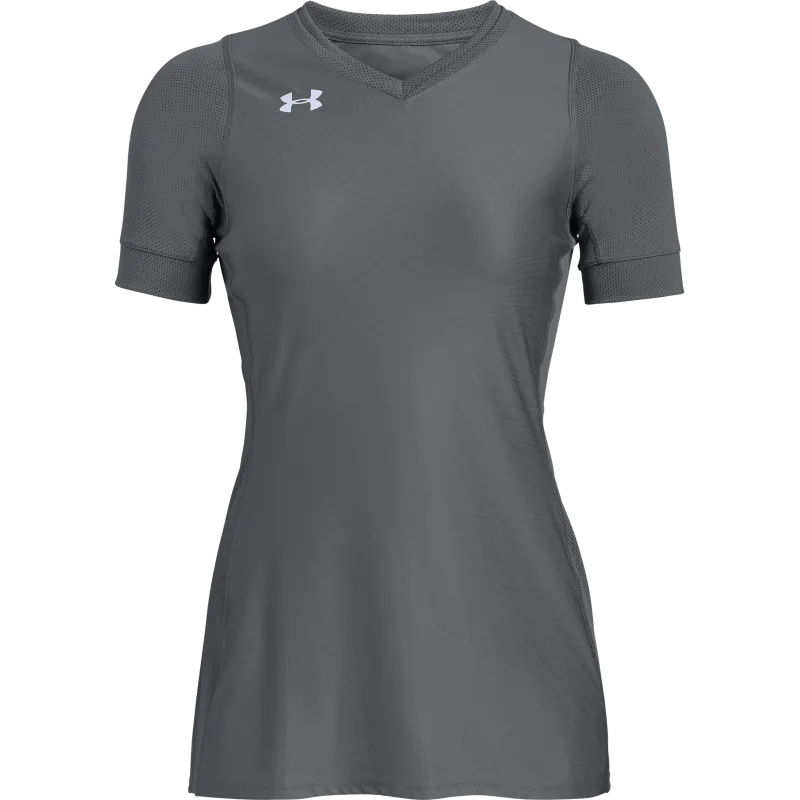 UA Women's Volleyball Powerhouse Short Sleeve Jersey