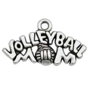 Volleyball Mom Charm