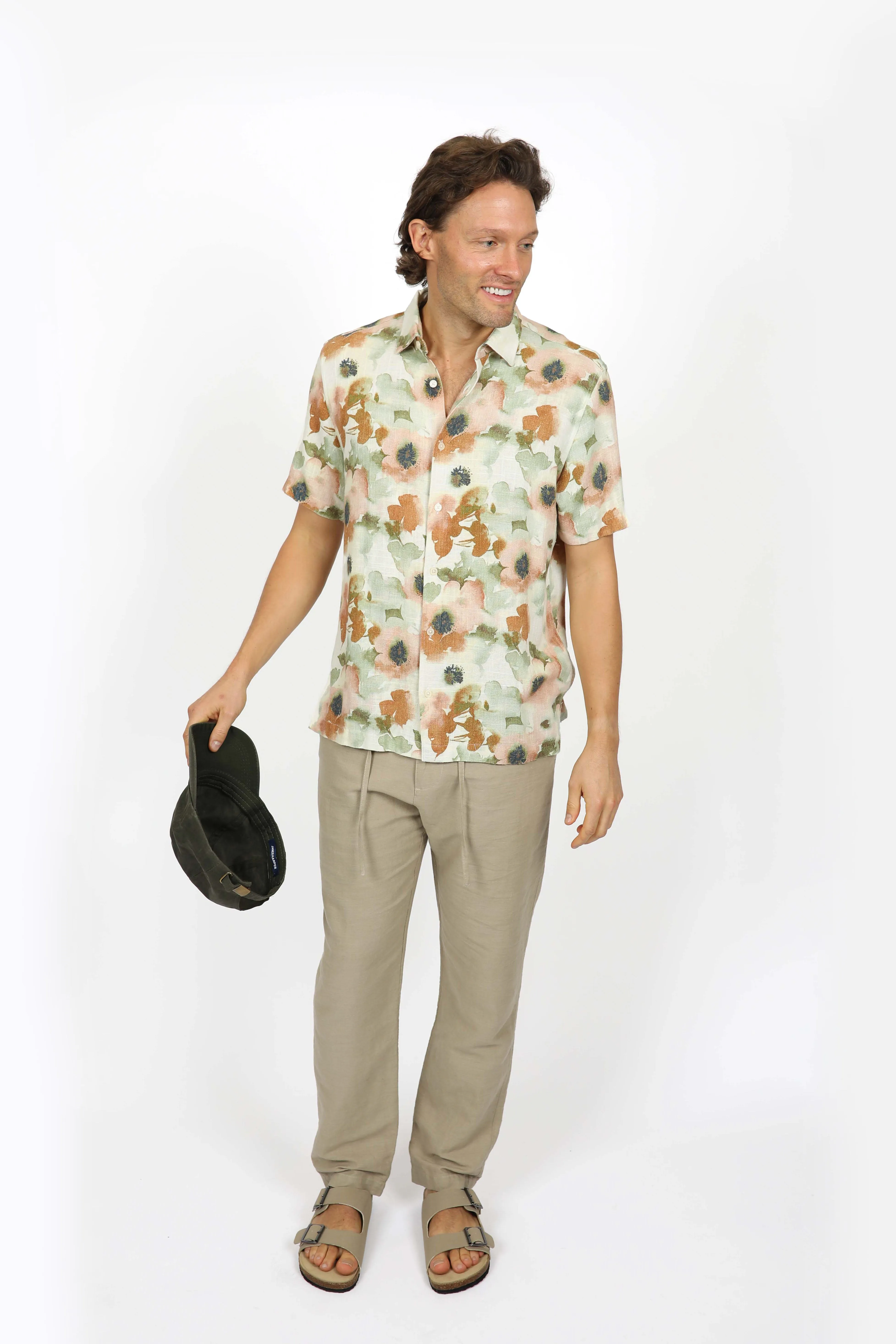 Water Blooms Short Sleeve Shirt